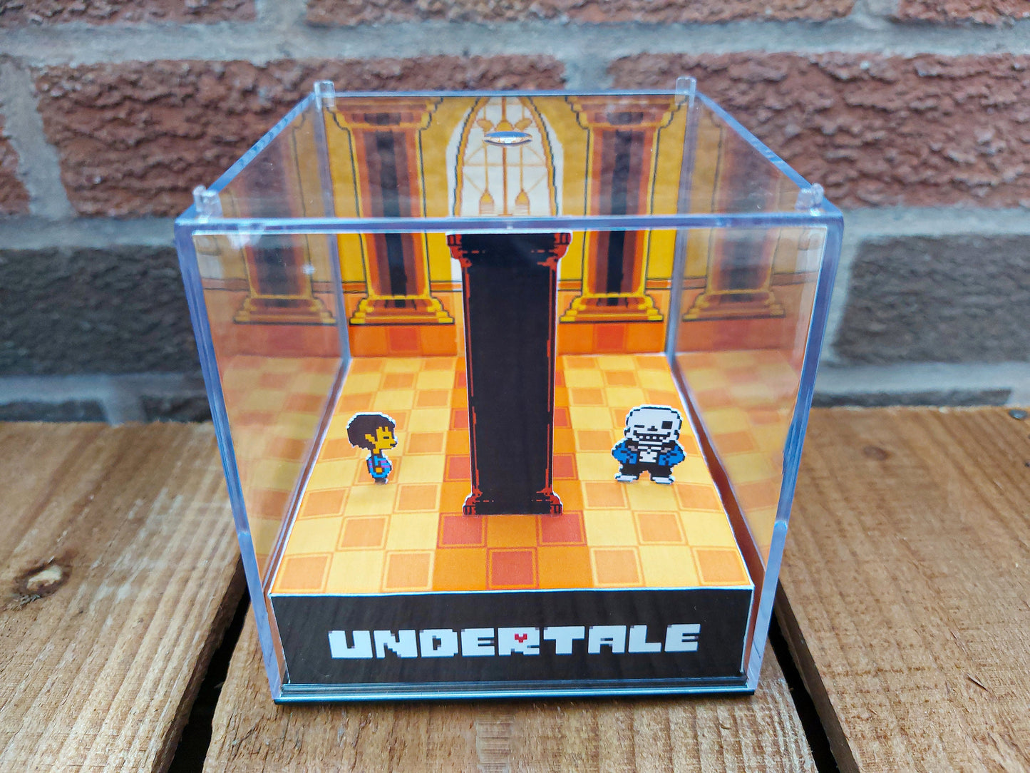 UNDERTALE - Last Corridor - Game Cube Diorama