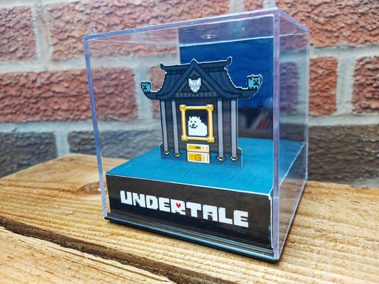 UNDERTALE - The Dog Shrine - Game Cube Diorama