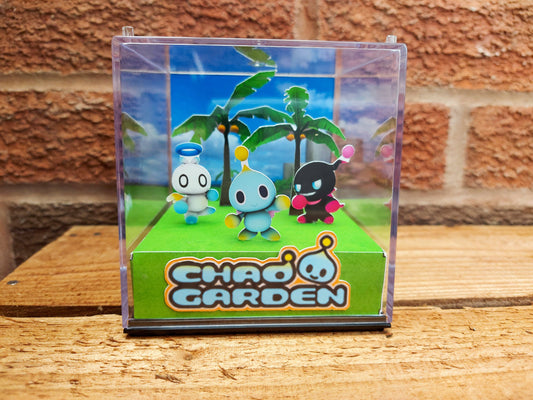 CHAO GARDEN - Sonic Adventure 2: Battle - Game Cube Diorama