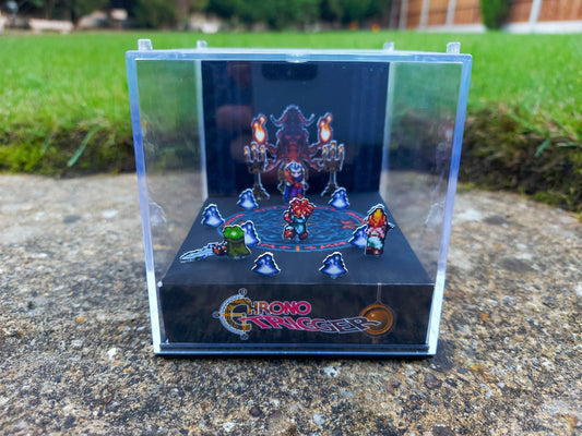 CHRONO TRIGGER - Magus Battle - Game Cube Diorama