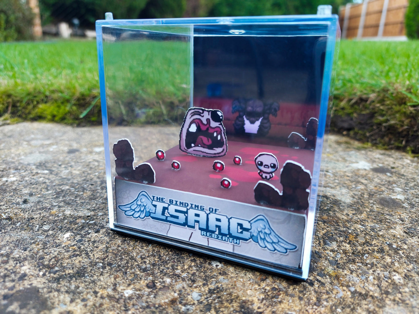 BINDING OF ISSAC - Game Cube Diorama