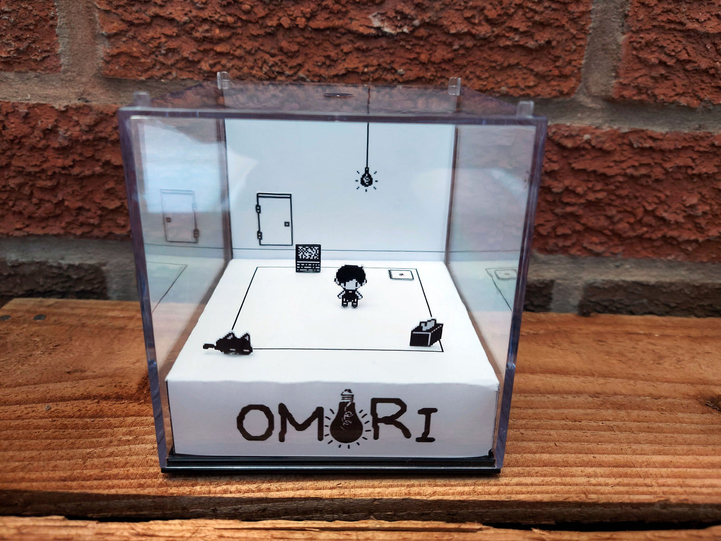 OMORI - White Space - Game Cube Diorama