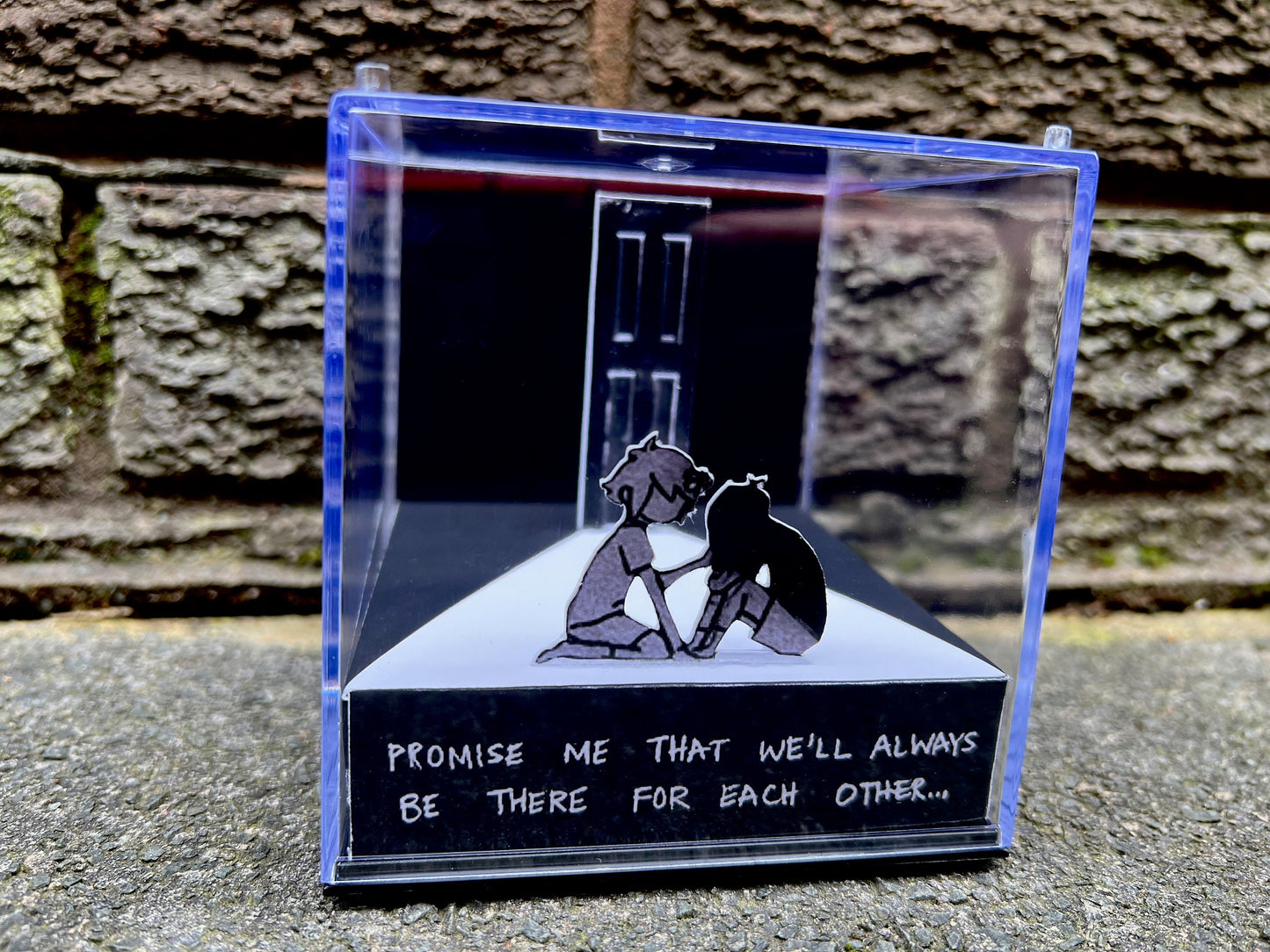 OMORI - Promise Me - Game Cube Diorama