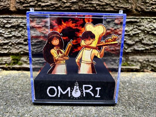 OMORI - Unbread Twins - Game Cube Diorama