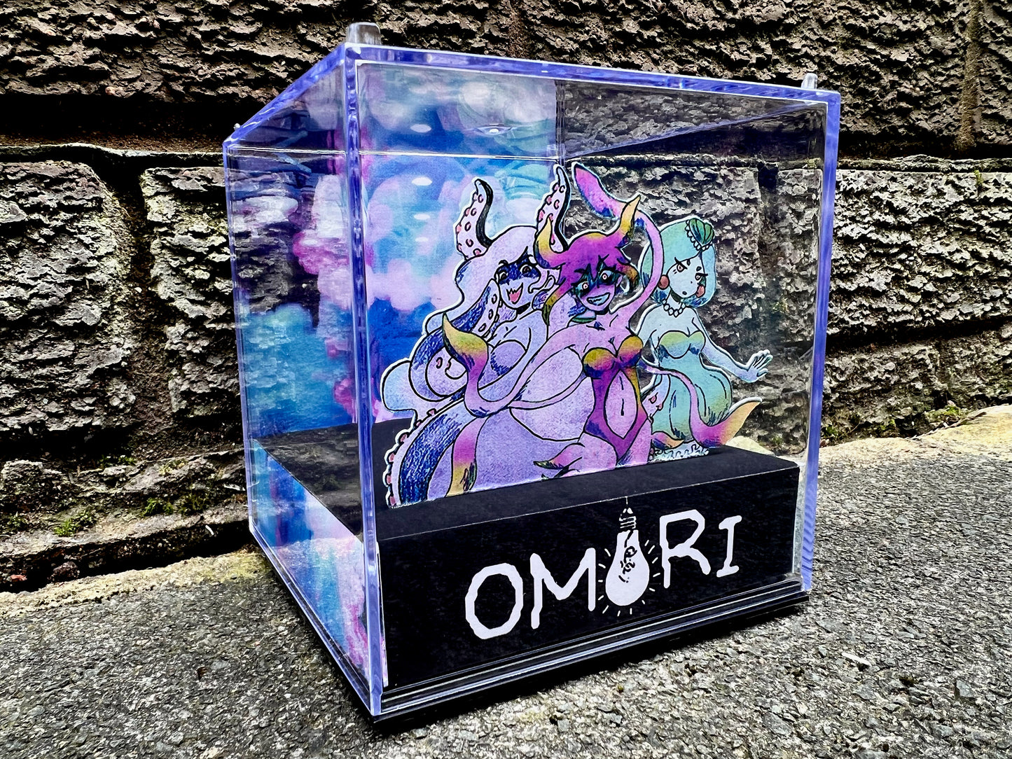 OMORI - Slime Girls - Game Cube Diorama