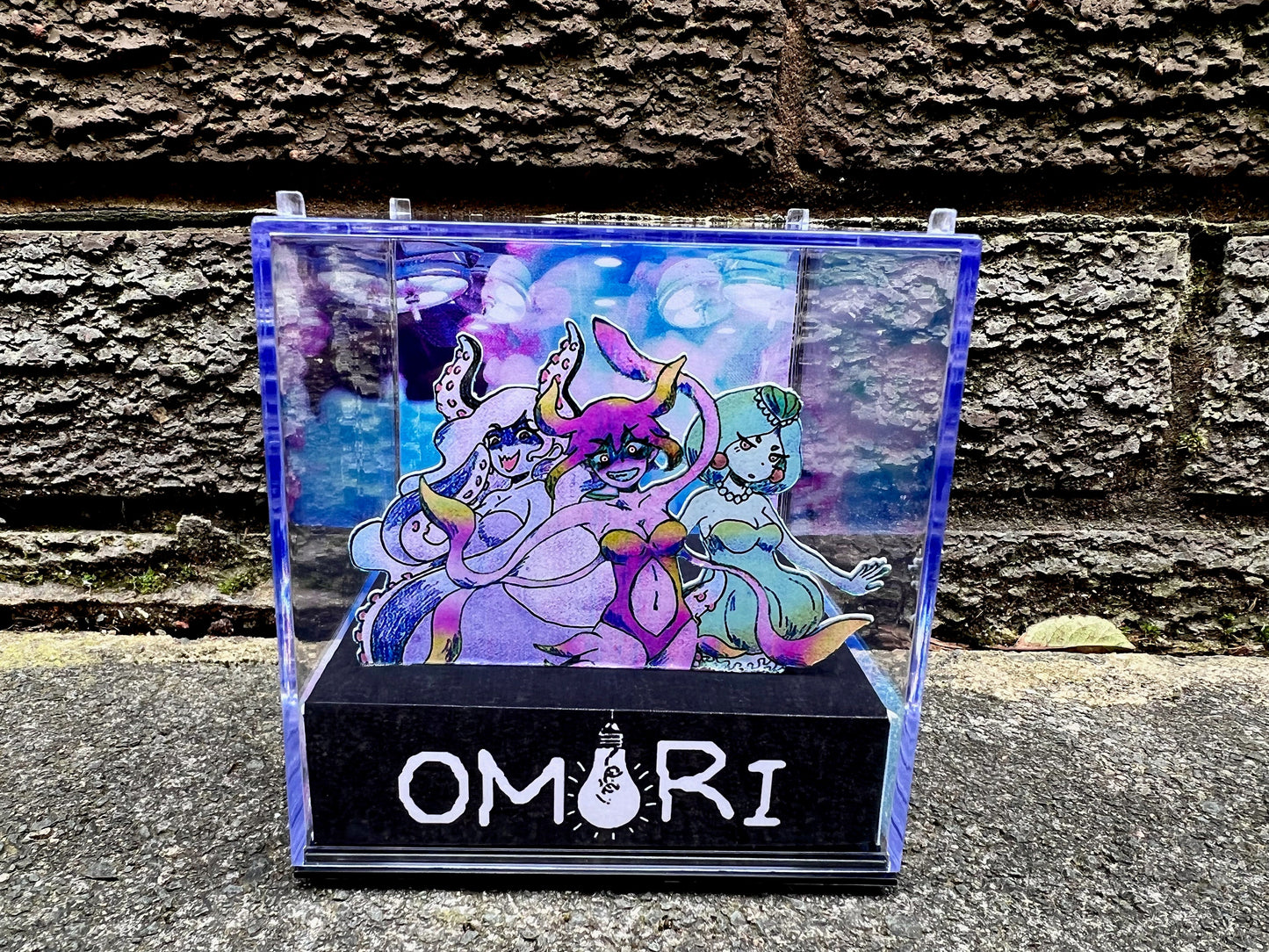 OMORI - Slime Girls - Game Cube Diorama