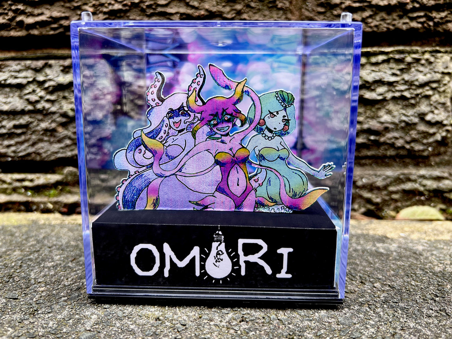 OMORI - Slime Girls - Game Cube Diorama