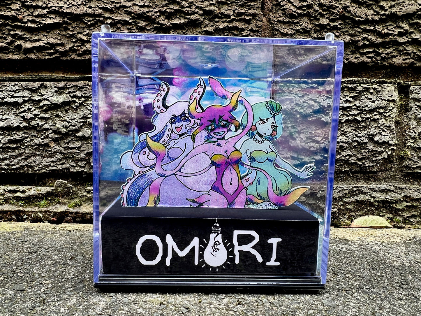 OMORI - Slime Girls - Game Cube Diorama