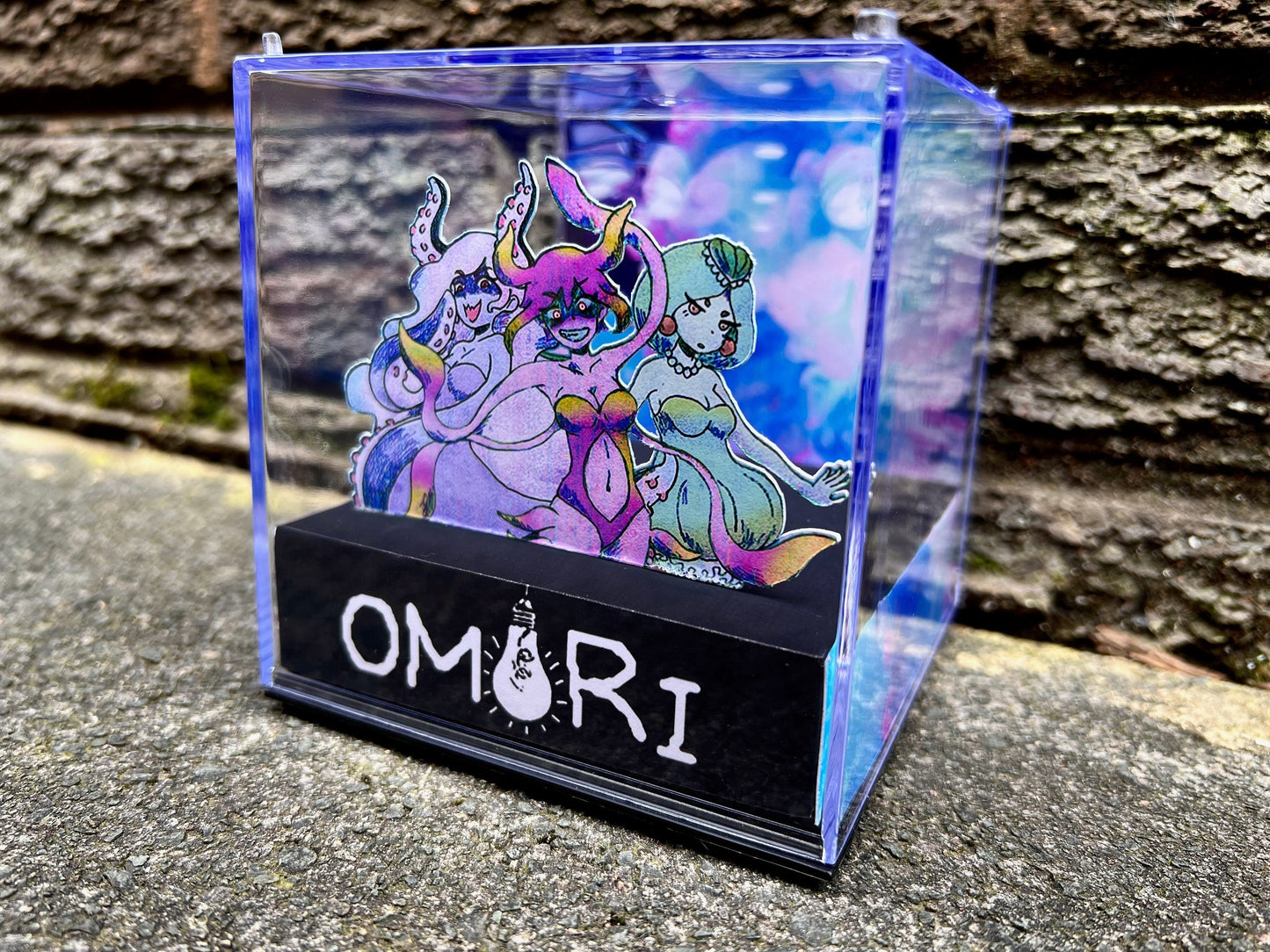 OMORI - Slime Girls - Game Cube Diorama